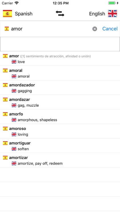 Spanish-English screenshot-0
