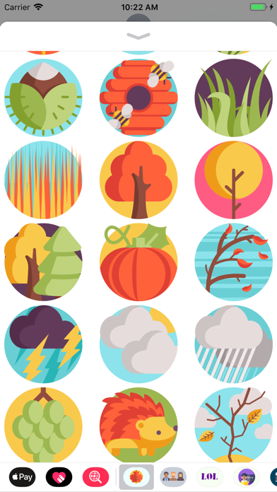 Autumn Fall Stickers screenshot 4