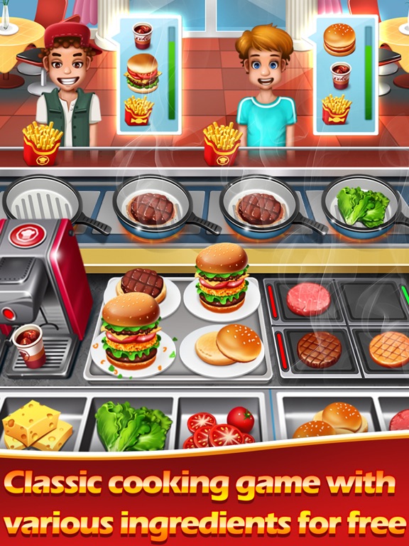 Сумасшедший повар-мастер кухни для iPad