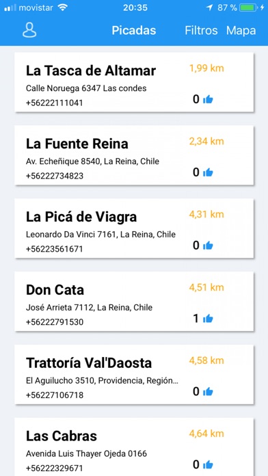 Picadas de Chile screenshot 4