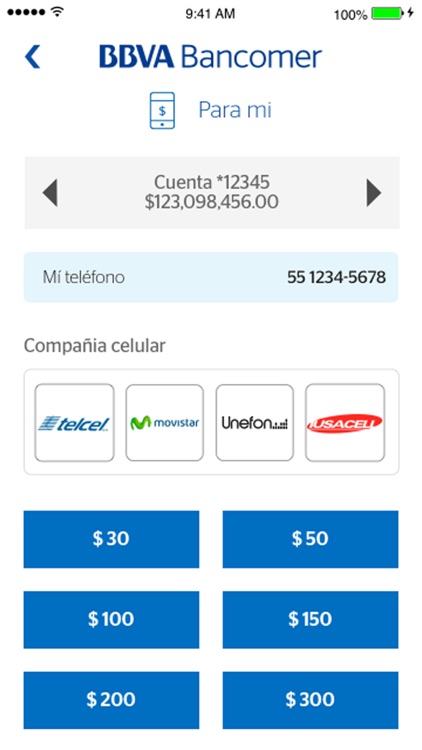 Bancomer móvil screenshot-3