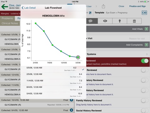 Quanum EHR screenshot 3