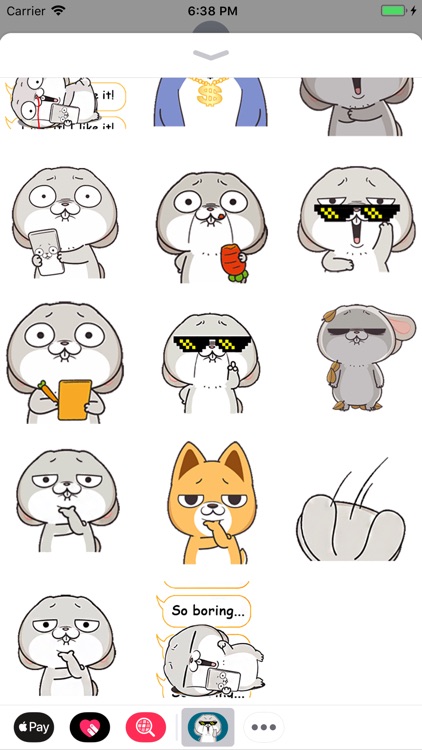 Rabbit Boss Animated Stickers