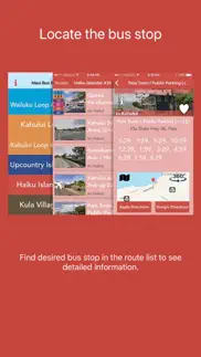 maui bus routes iphone screenshot 2