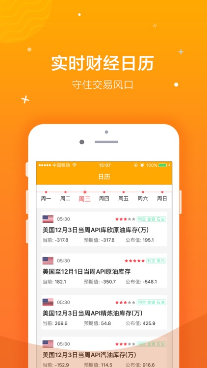 口袋外汇宝-每日财经日历 screenshot-3