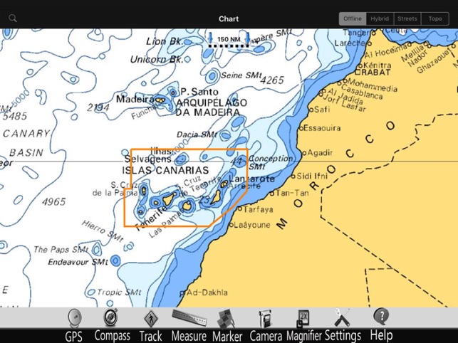 Canary Islands Nautical Map HD(圖5)-速報App