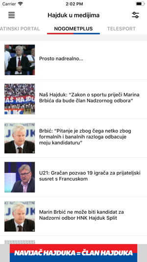 Naš Hajduk(圖1)-速報App