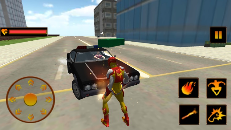 Real City Superhero Fireman screenshot-5