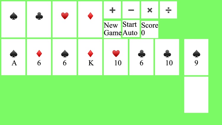 Arithmetic Solitaire