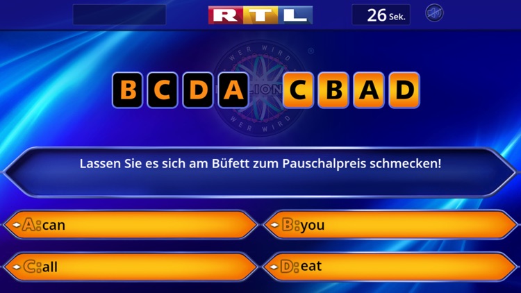 Wer wird Millionär? Trainingslager