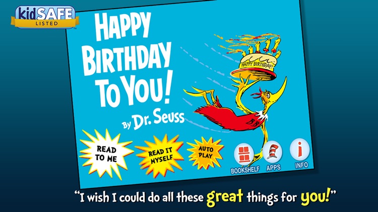 Happy Birthday to You! - Dr. Seuss