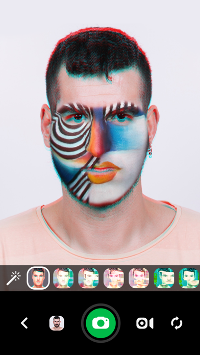 Glitch Photo - Real-Time Mask screenshot 3