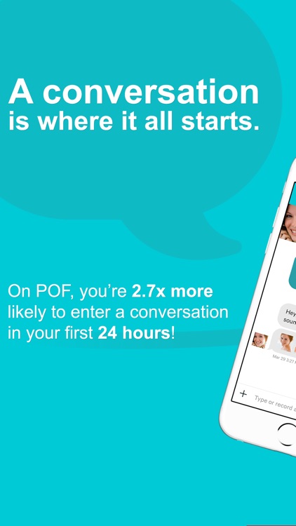 POF - Best Dating App for Conversations screenshot-0