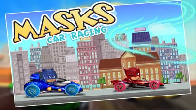 Cat Pj Hero Super Mask Racing screenshot 2
