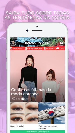 K-Style Amino em Português