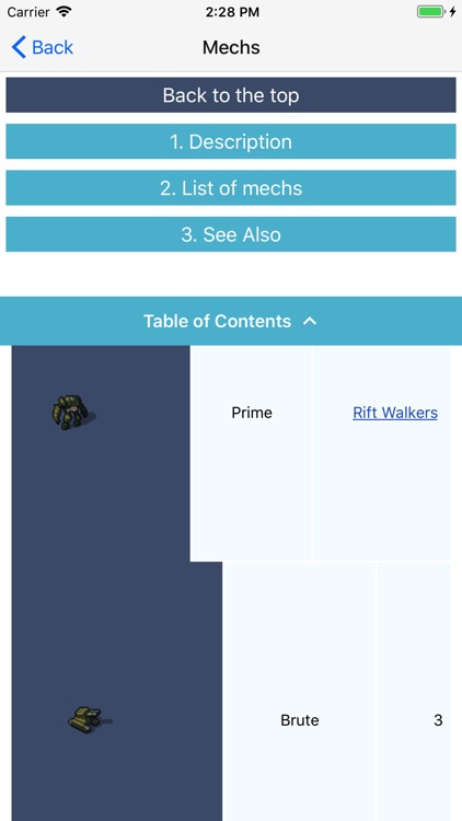 Mobile Wiki - Into the Breach