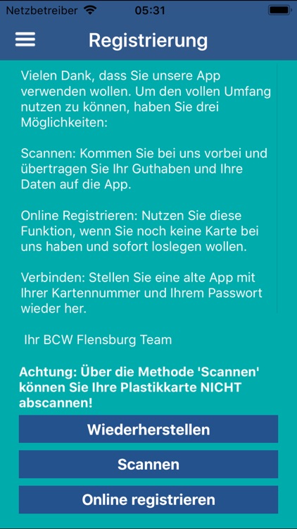BESTcard App Flensburg