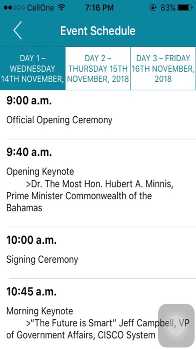Grand Bahama Tech Summit 2018 screenshot 2
