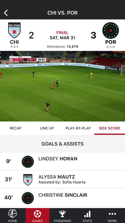 National Women's Soccer League screenshot-4