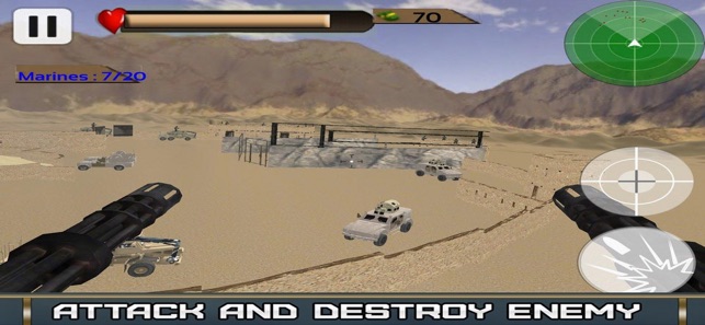 Helicopter Shoot Gunner 3D(圖2)-速報App