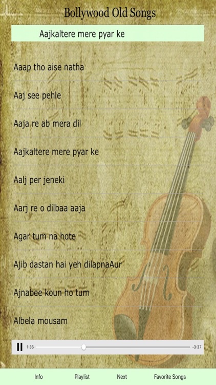 Bollywood Old Songs
