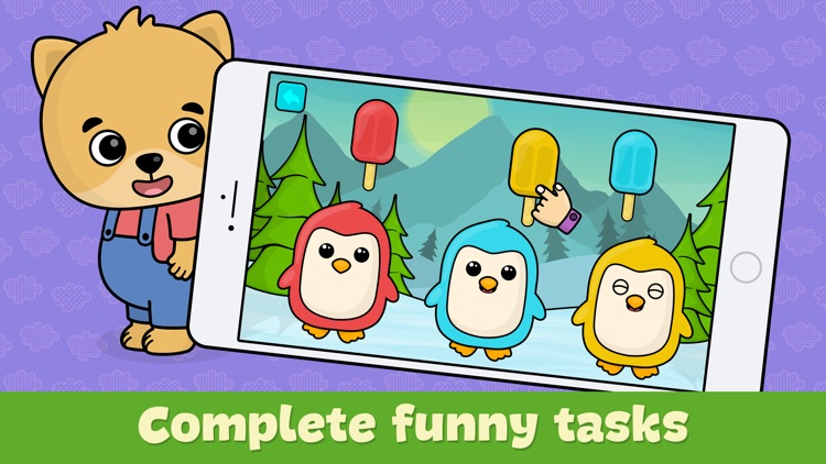 Kindergarten learning games 2+