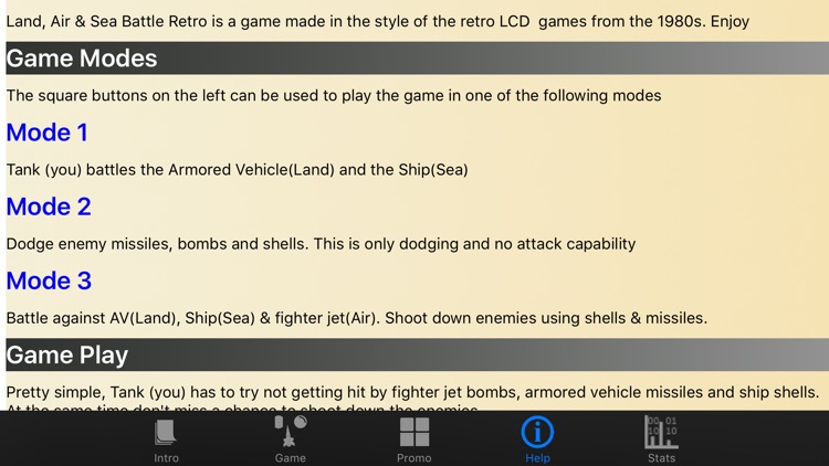 Land Air Sea Battle Retro screenshot-3