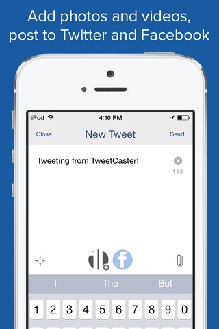 TweetCaster for Twitter screenshot 4
