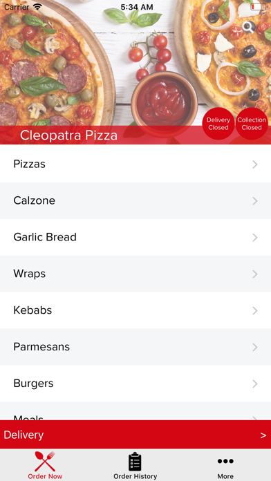 How to cancel & delete Cleopatra Pizza Guisborough from iphone & ipad 2