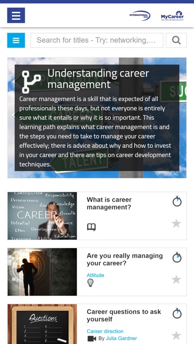 MyCareer by International SOS screenshot 2