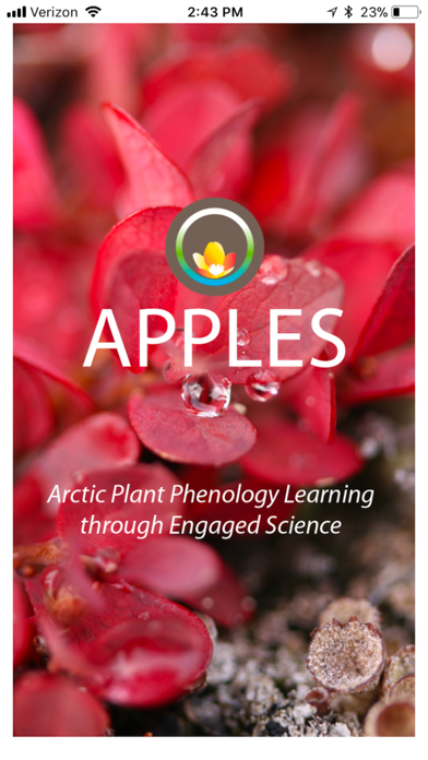 APPLES: Arctic Plant Phenology screenshot 2