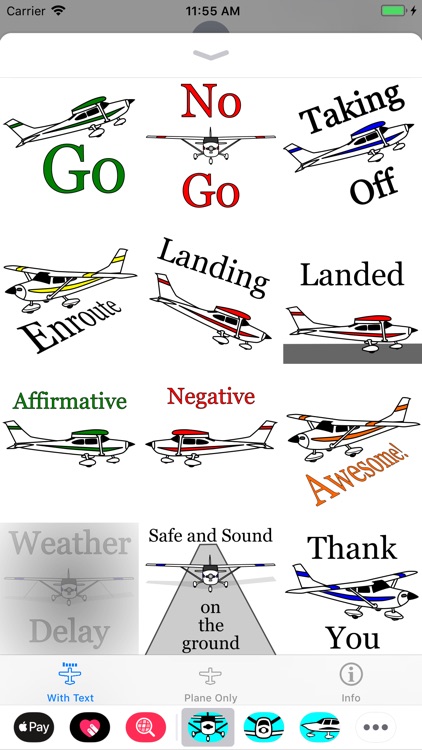 Cessna 182 Sticker App