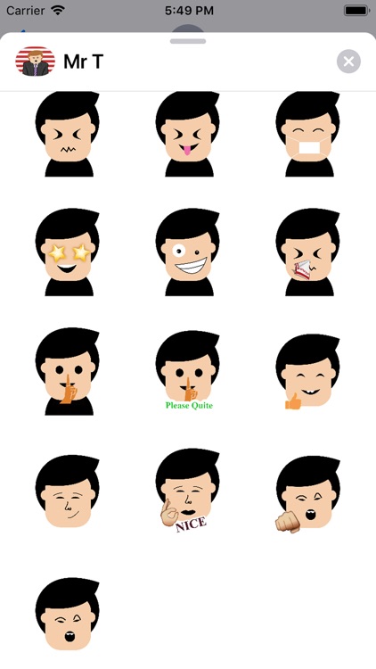 Mr.T stickers screenshot-7