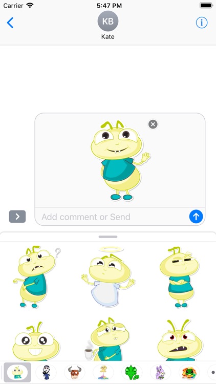 Greenbo Stickers for iMessage