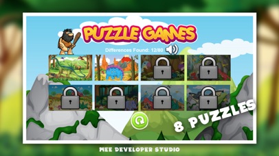 Caveman & Dinosaur Puzzle Quiz screenshot 2