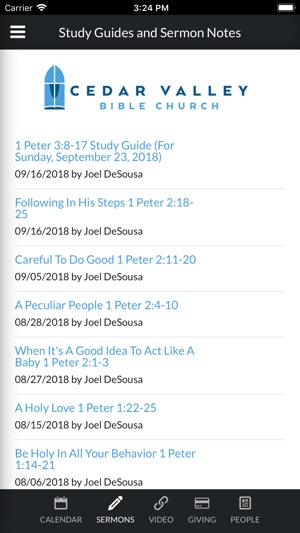 Cedar Valley Bible Church(圖5)-速報App