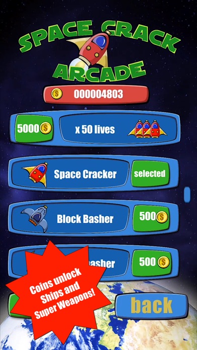 Space Crack Arcade screenshot 4