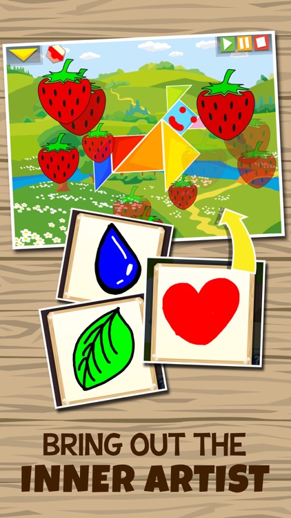 Kinder Tangram: Farm Animals screenshot-3