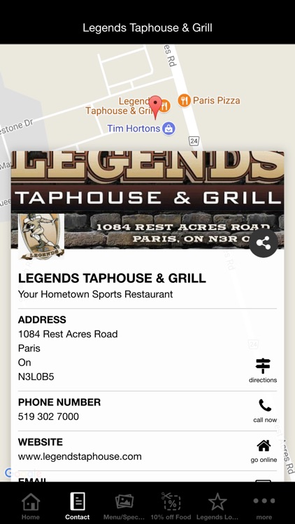 Legends Taphouse & Grill screenshot-4