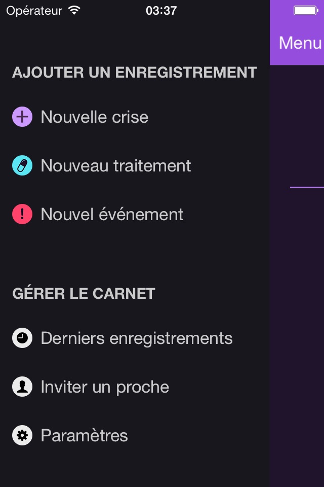 Carnet de Suivi d'Épilepsie screenshot 4
