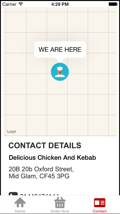 How to cancel & delete Delicious Chicken And Kebab from iphone & ipad 4