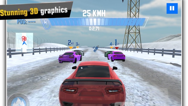 Racing On Modern Highway