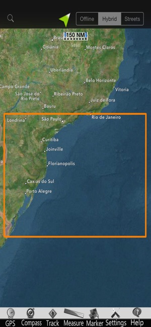 Urugua to Sao Paulo GPS Charts(圖5)-速報App