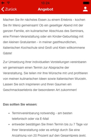 Kochschule Wurzen screenshot 3