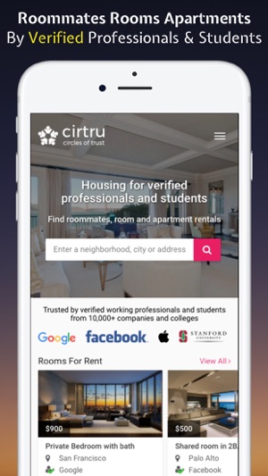 Cirtru: Roommate & Room Finder