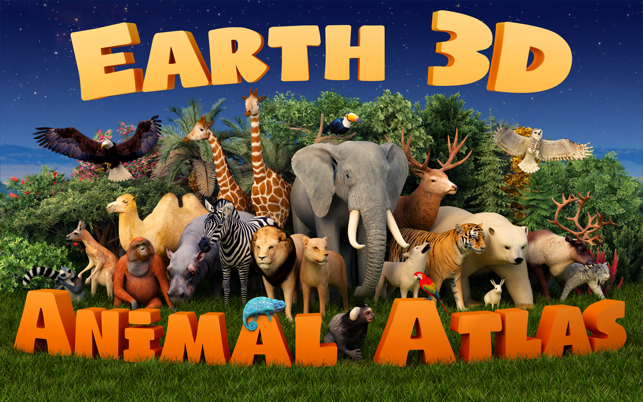 ‎Earth 3D - Animal Atlas Screenshot