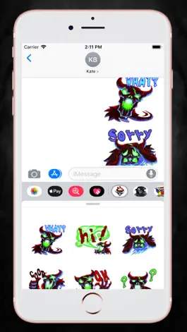 Game screenshot Scary Evil Stickers mod apk