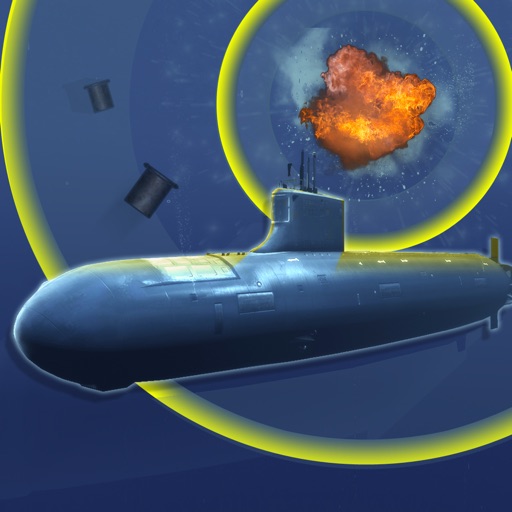 Submarine Hunter Depth Charge Icon