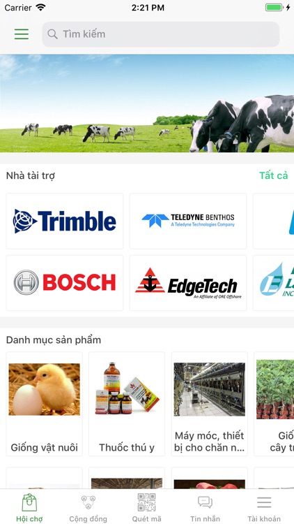 Agri 360 Quét mã vạch, QR Code