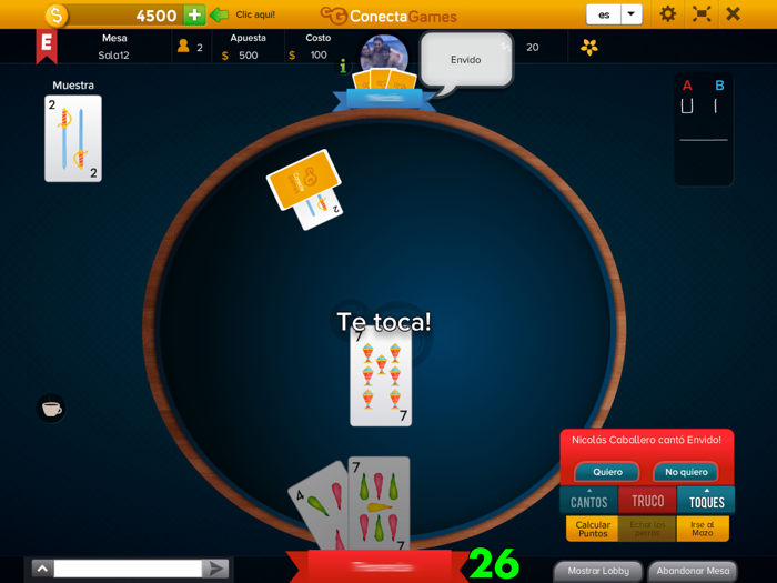 Truco Uruguayo - Retruco